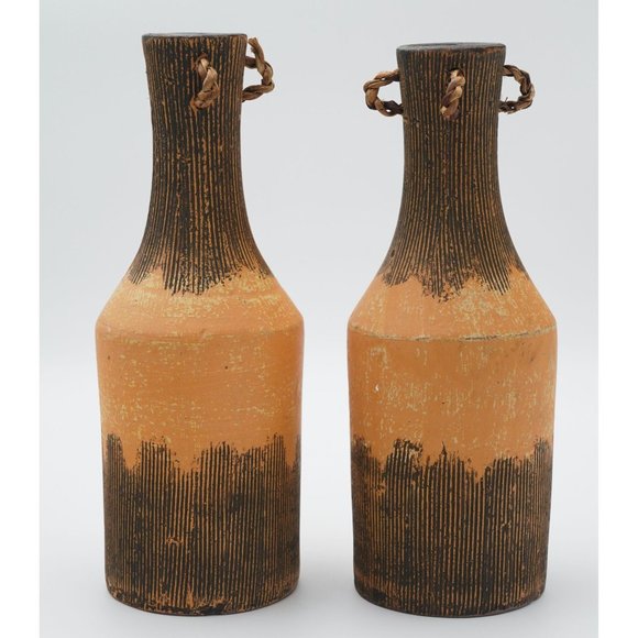 Formalities by Baum Bros Hand-Crafted Vases Country Style Set of 2 Philippines - Picture 1 of 8